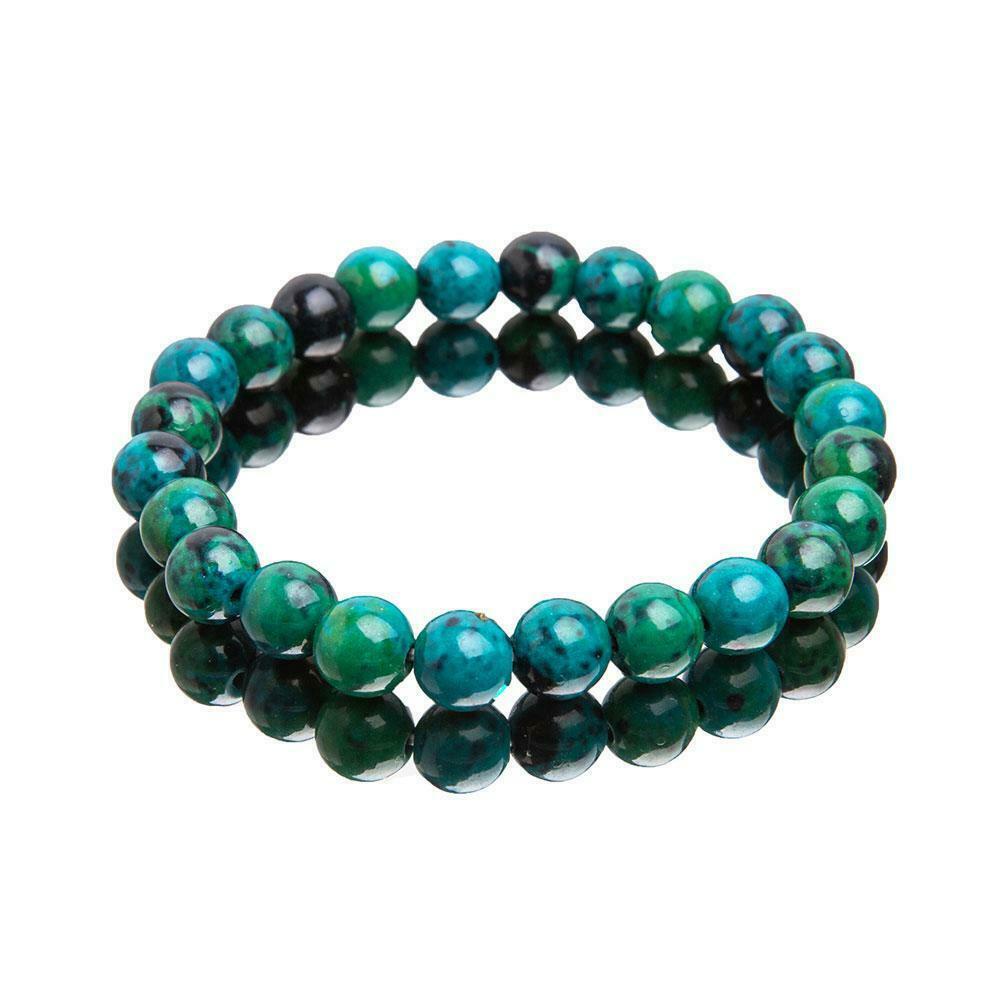 Vòng Tay Chrysocolla Tự Nhiên 8mm H1Y7
