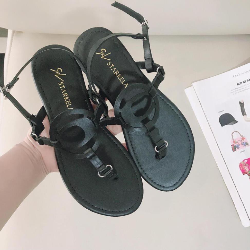 Sandal Nữ, Giày Sandal Cao Gót Nữ Cao 1P Quai Kẹp Xỏ Ngón Chất Da Mềm Dạng Chiến Binh Siêu Cute, Hàng Chuẩn Size, Giao