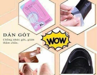 MIẾNG DÁN GÓT LÓT GIÀY SILICON