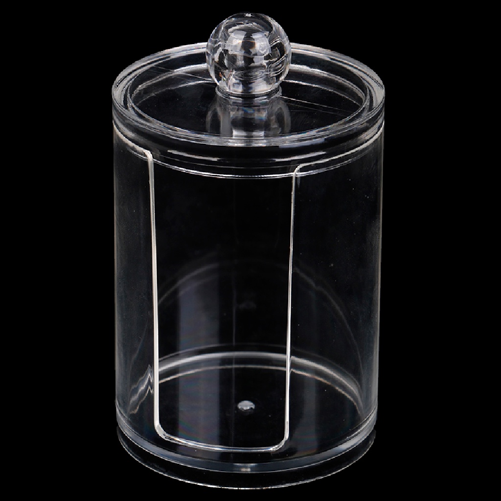 1 Hộp Đựng Bông Tẩy Trang VASTJI Bằng Acrylic Trong Suốt Ốp