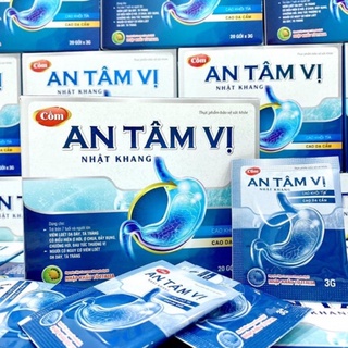 Cốm dạ dày An tâm vị giúp hỗ trợ giảm đau dạ dày, bảo vệ dạ dày, giảm trào ngược dạ dày thực quản