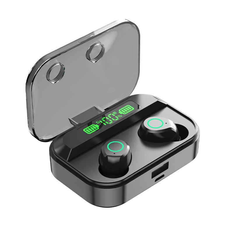 Tai Nghe Bluetooth Không Dây TG02 Tai Nghe Nhét Tai TWS Bản Quốc Tế đỉnh cao chống ồn dùng cho IOS Và Android