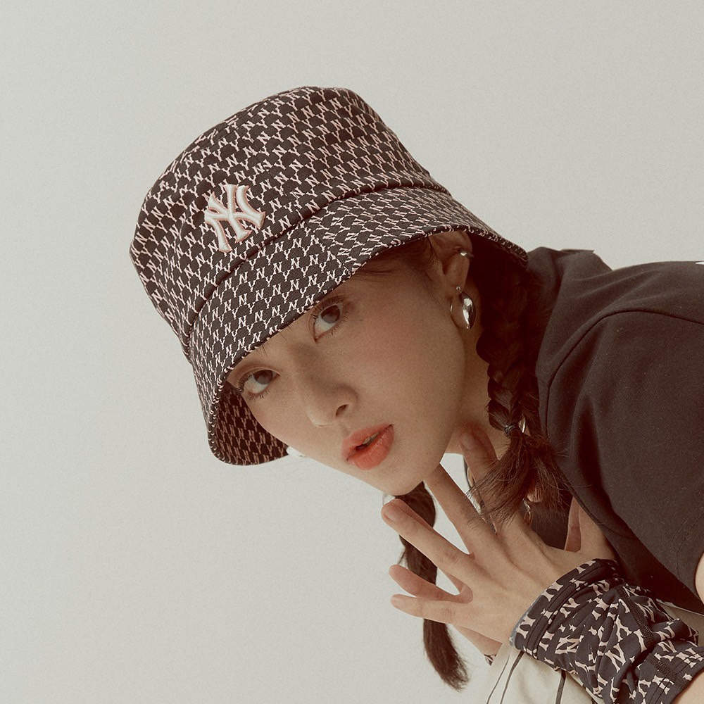 [Full Tag Code] Nón Bucket MLB NY Yankees Monogram N19 Thời Thượng