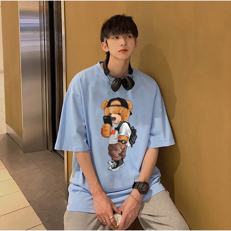 Áo Unisex,áo phông in Gấu cực đẹp cho nam nữ