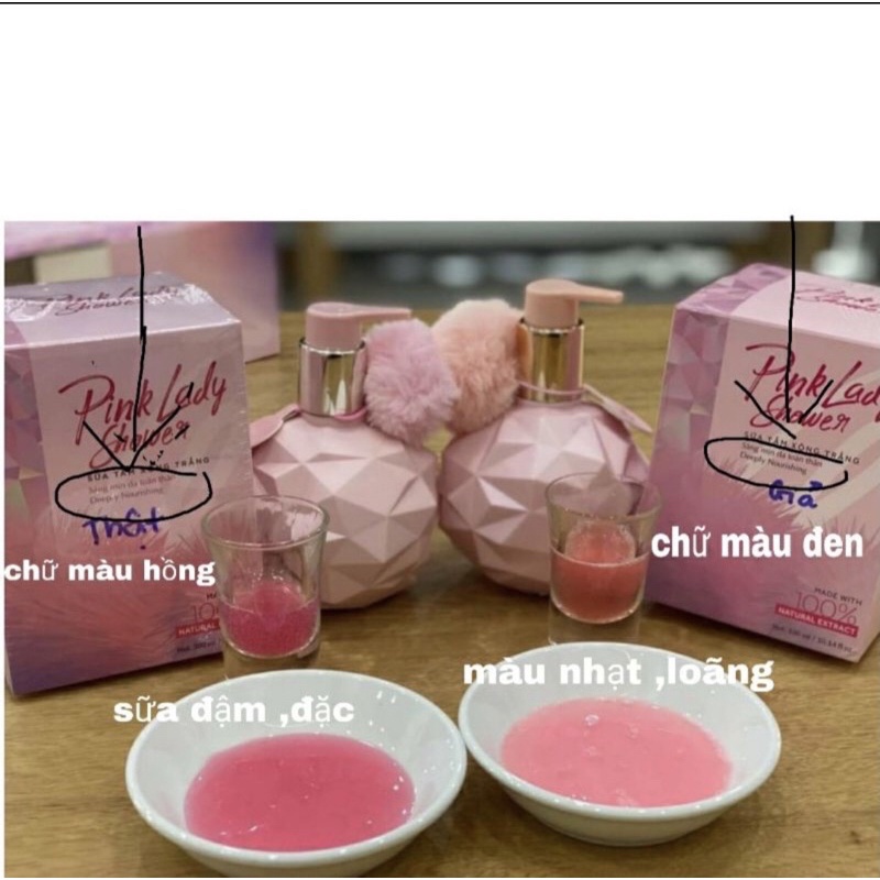 [CAM KẾT HÀNG CHÍNH HÃNG] Sữa tắm xông trắng PINKLADY