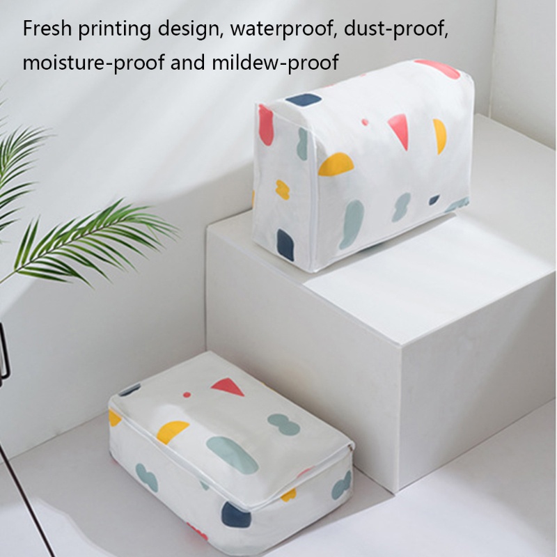 Túi Đựng Quần Áo Chăn Mền Cỡ Lớn Chống Ẩm Tiện Dụng Cho Gia Đình