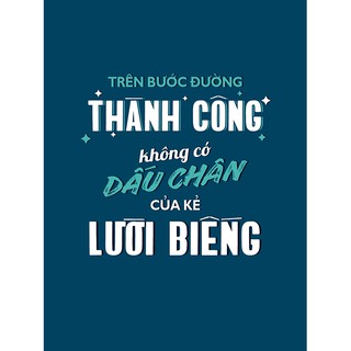 Tranh Treo tường VTC slogan Động Lực CANVAS-TYPO-4 KT 45 x 60 cm