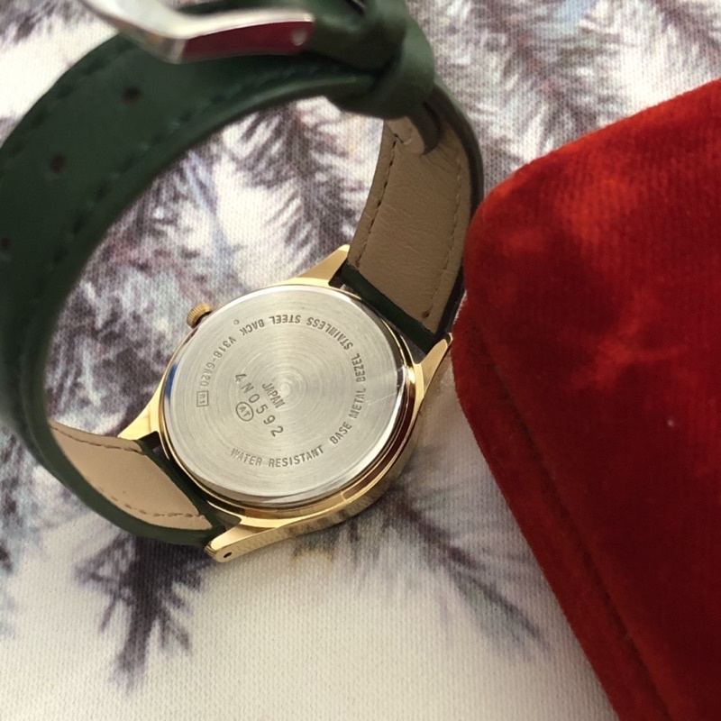 Đồng hồ si nhật nữ trăng sao Papas