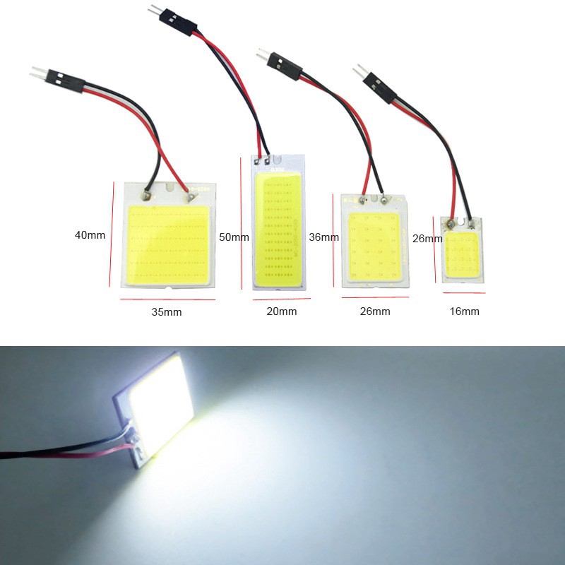 Đèn LED trợ sáng T10 COB chuyên dụng cho xe hơi