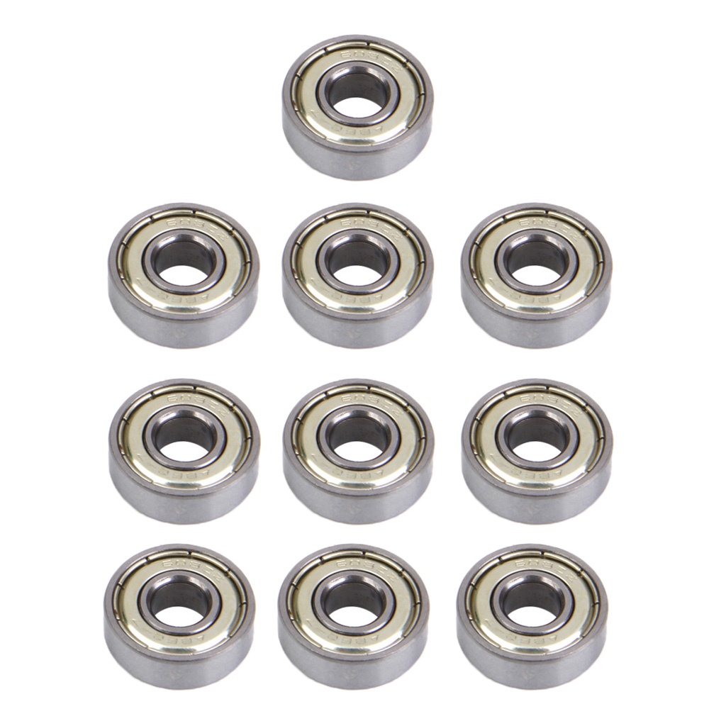 BolehDeals 10 Pieces Pro 608 zz (ABEC-7) Roller Skate Bearing , Skateboard Scooters