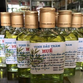 10 Lọ tinh dầu tràm huế nguyên chất 100ml