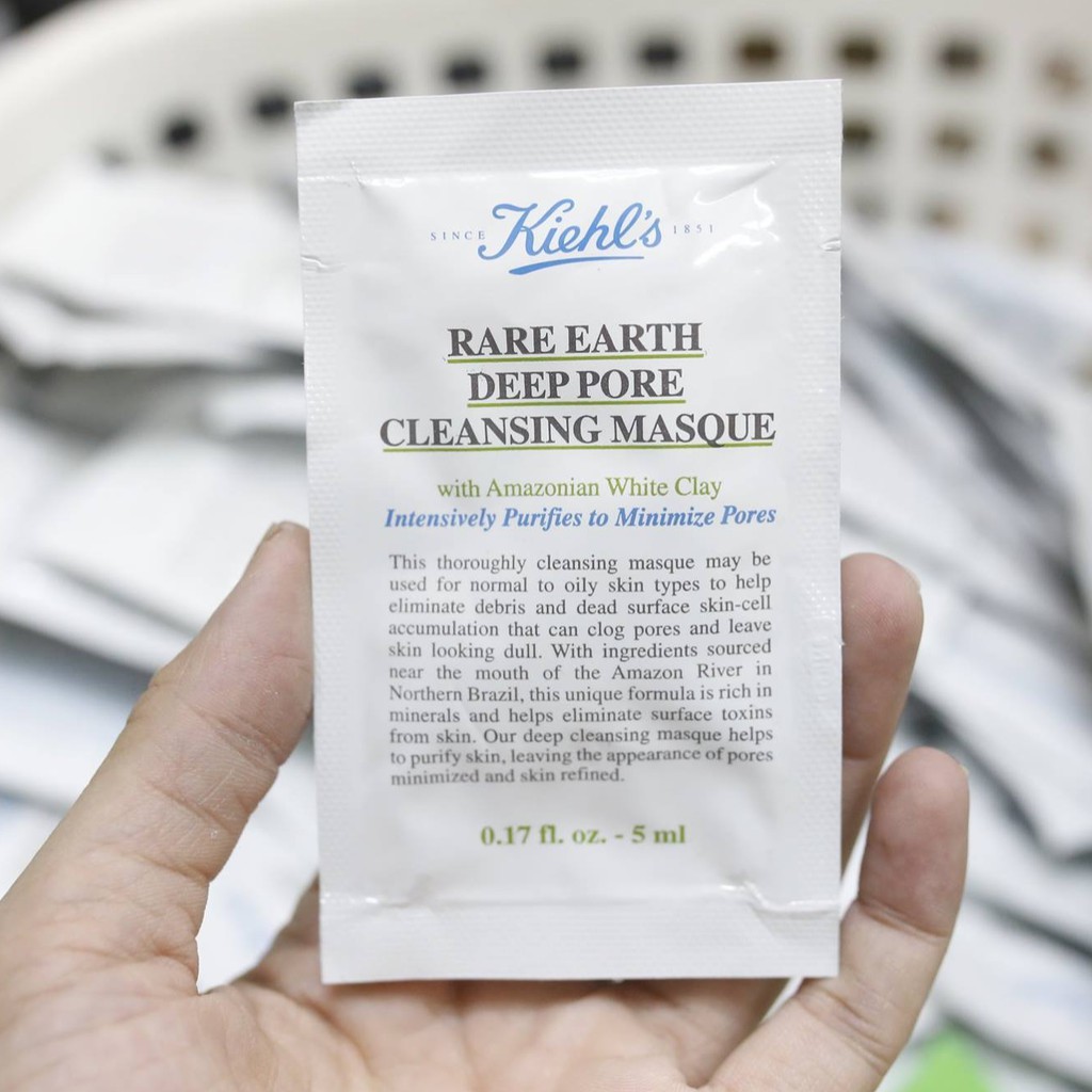 SAMPLE Mặt nạ Kiehls Nghệ - Cúc - Gừng - Set