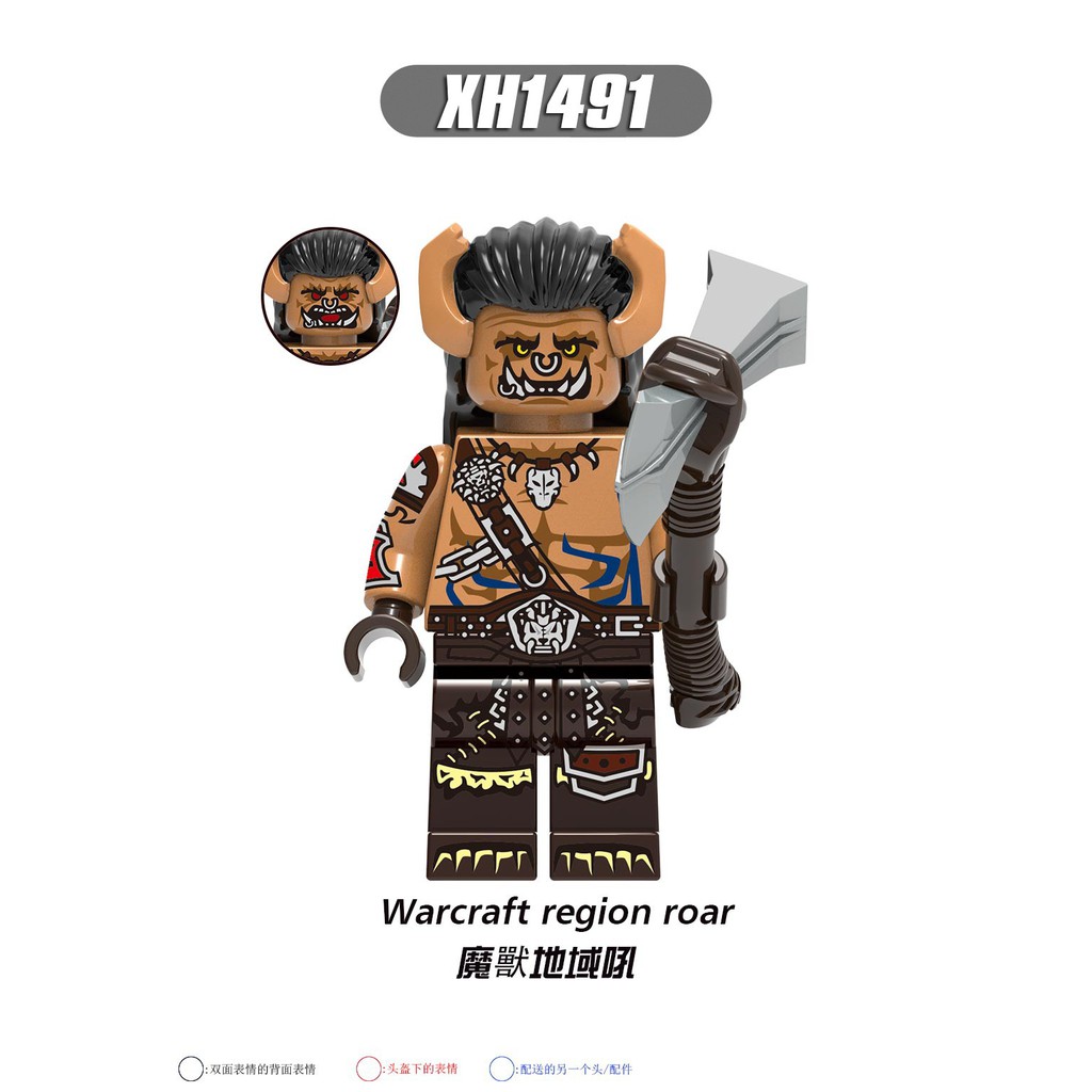 Minifigures Các Mẫu Nhân Vật Trong Game World Of Warcraft Region Roar X0285