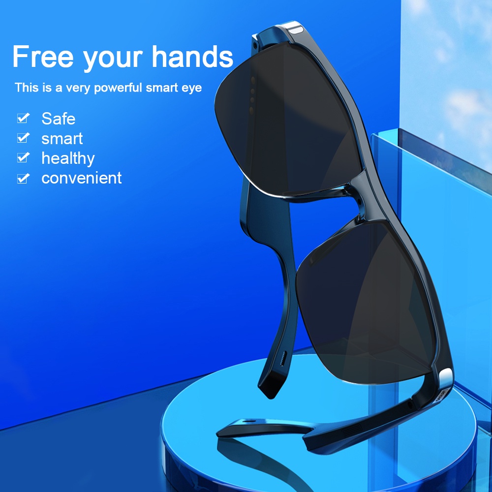 Kính Mát Thông Minh Lenovo Kết Nối Bluetooth 5.0 Tích Hợp MIC Chất Lượng Cao