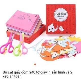 Bộ cắt giấy thủ công