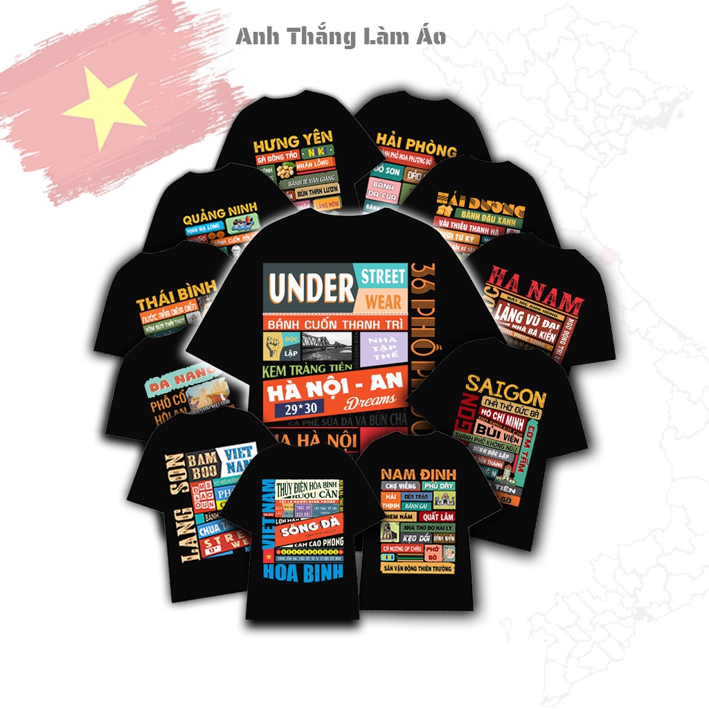 Áo hoodie nam nữ form rộng 63 Tỉnh Thành VN khoác nỉ sweater local brand có mũ dày dặn