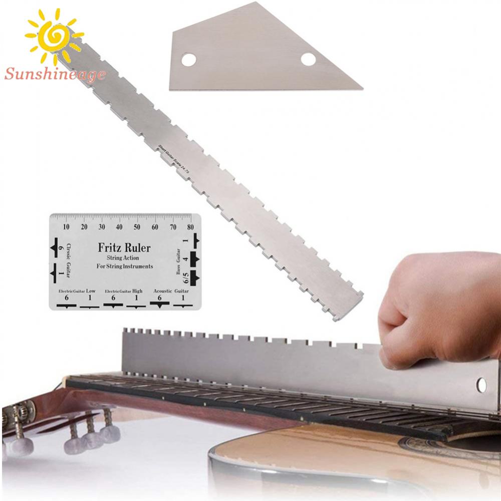 SUNAGE- ~Neck Notched Ruler Neck Notched Ruler Straight Edge Ruler Synthetic Plastics New【SUNAGE-HOT Fashion】