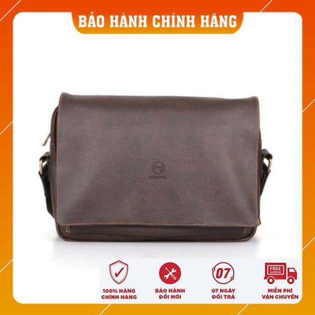 Túi xách -  Cặp đeo chéo Soci 3  - Da chống nước, không bong,nổ - Bảo hành 18 tháng