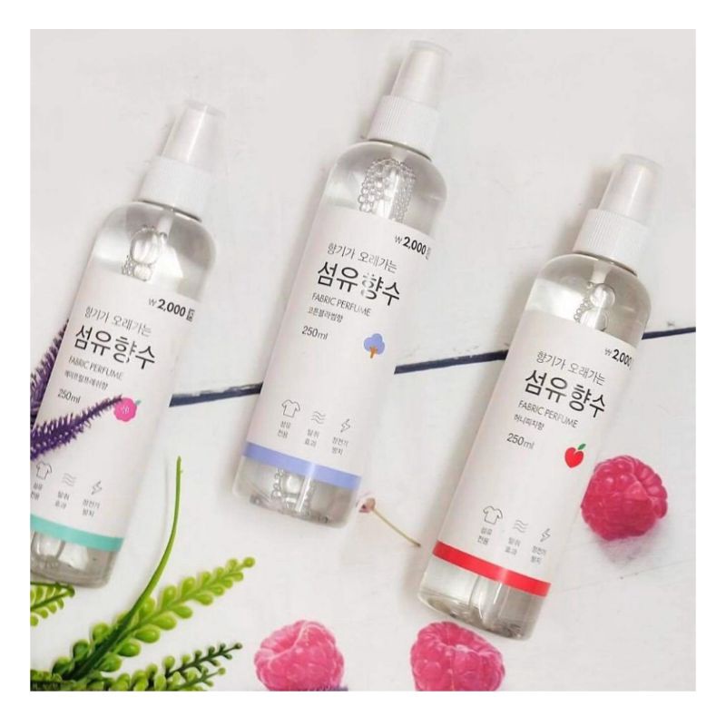 XỊT THƠM QUẦN ÁO QUỐC DÂN CỦA HÀN FABRIC PERFUME