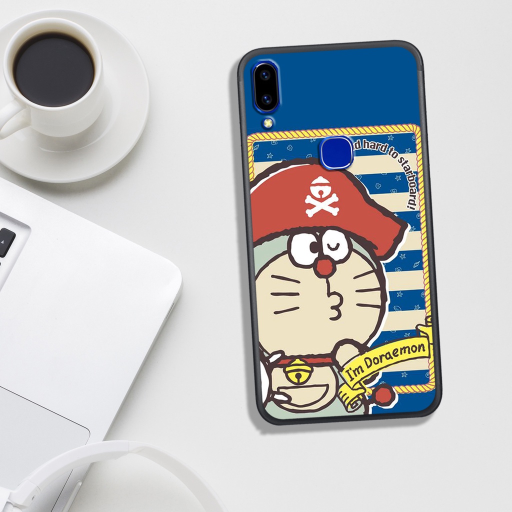 ỐP LƯNG VIVO Y71/V9/Y85/Y95/Y97/Y91,  IN HÌNH CHÚ MÈO MÁY DOREMON.