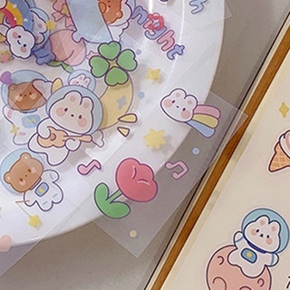 Sticker hình dán chống nước siêu cute [1 tờ]