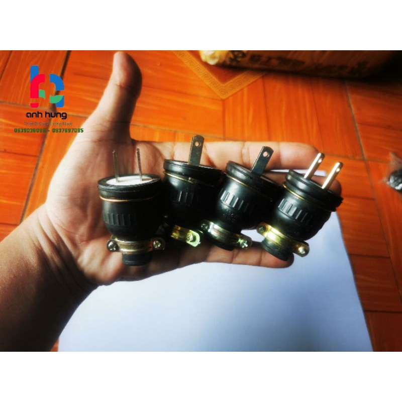 Phích Cắm Điện Nhật - Mỹ - Trung _ Phích Cắm Chịu Va Đập Nội Địa Công Suất 10A 250V
