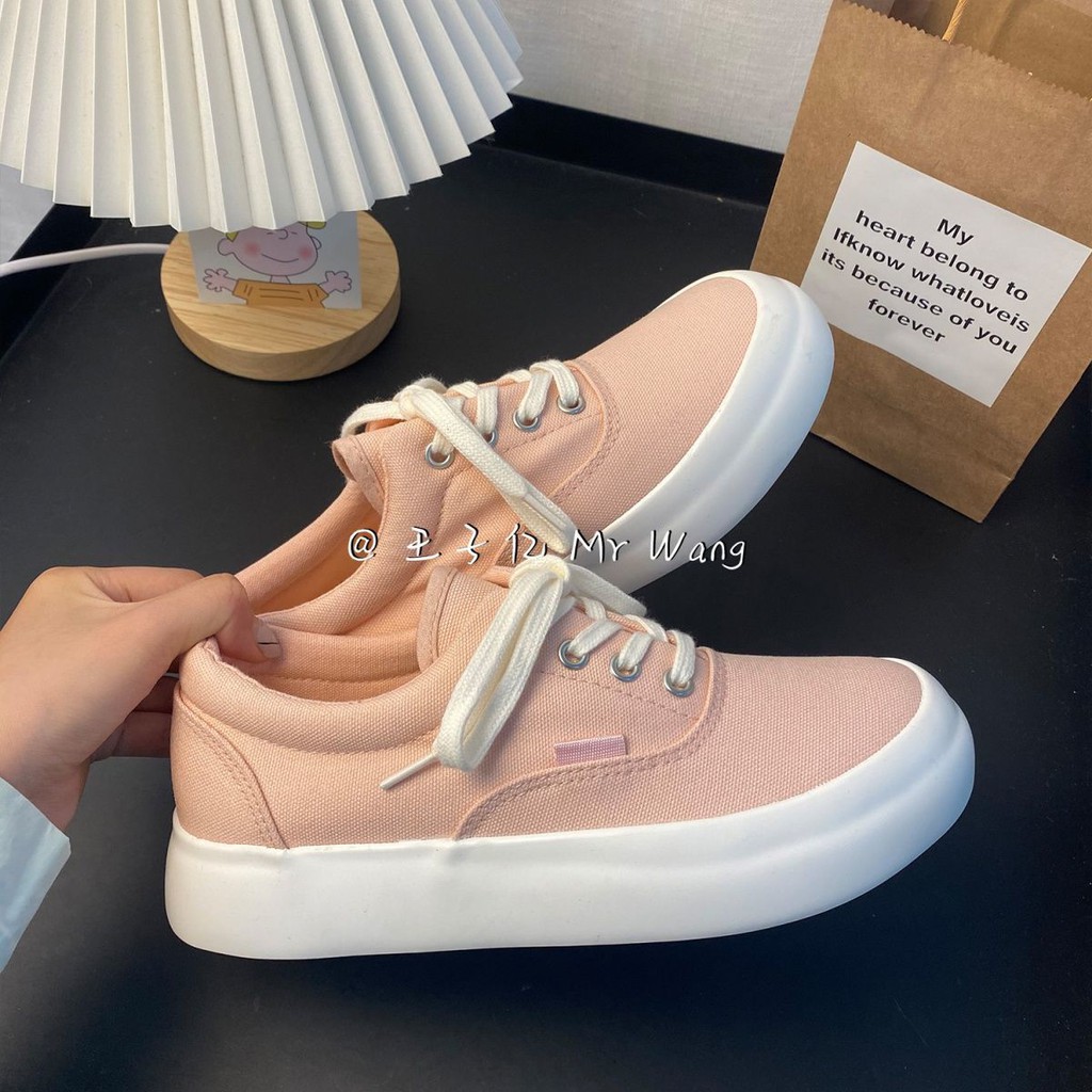 Giày Ulzzang đế độn 3cm phong cách Ulzzang