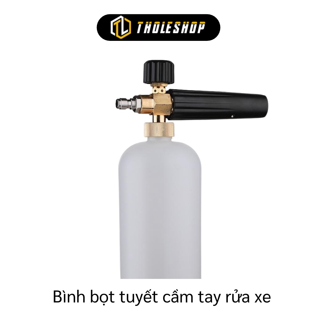 Bình Phun Bọt Tuyết - Bình Bọt Tuyết Rửa Xe Có Van Điều Chỉnh To Nhỏ, Nhỏ Gọn 6931