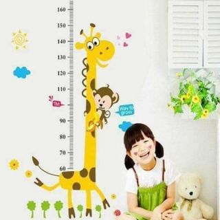 Đecan dán tường đo chiều cao cho bé