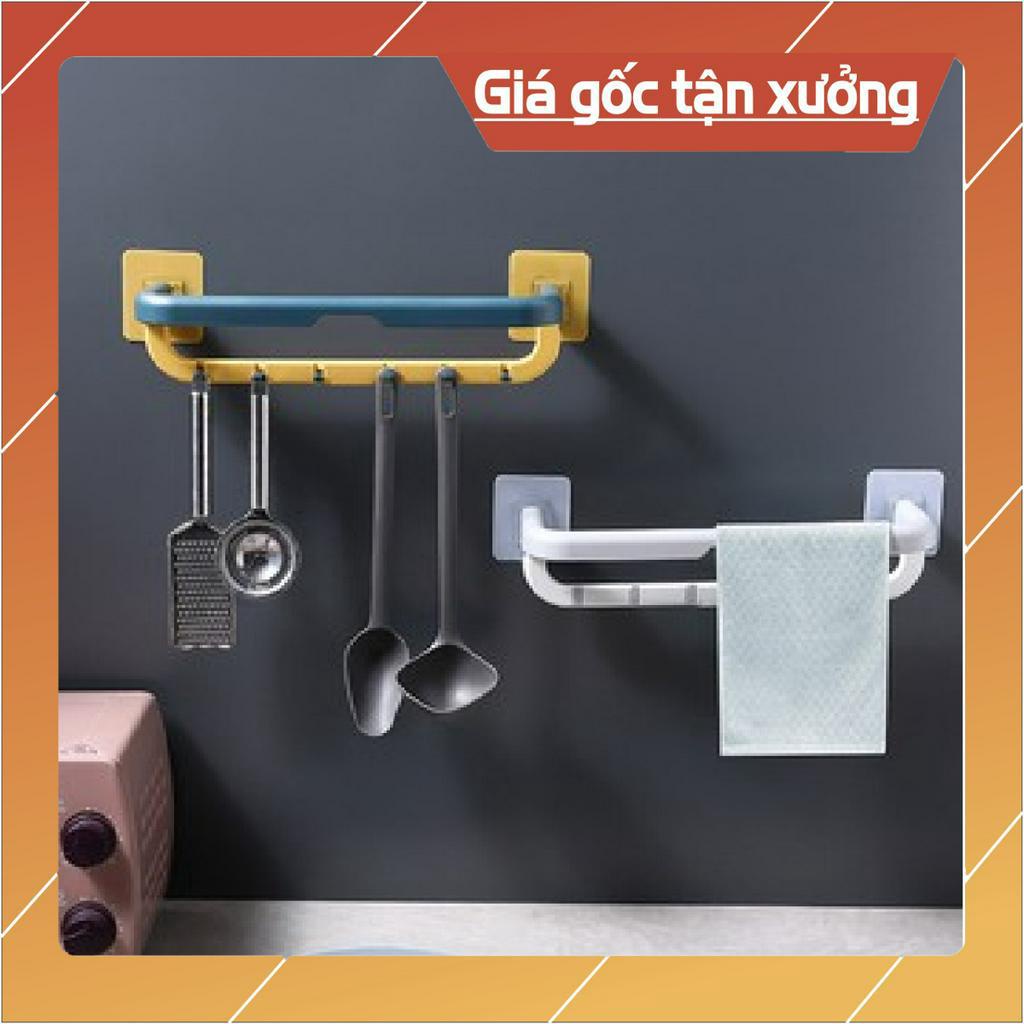Kệ giá dính tường treo đa năng đồ vật dụng nhà bếp, phòng tắm