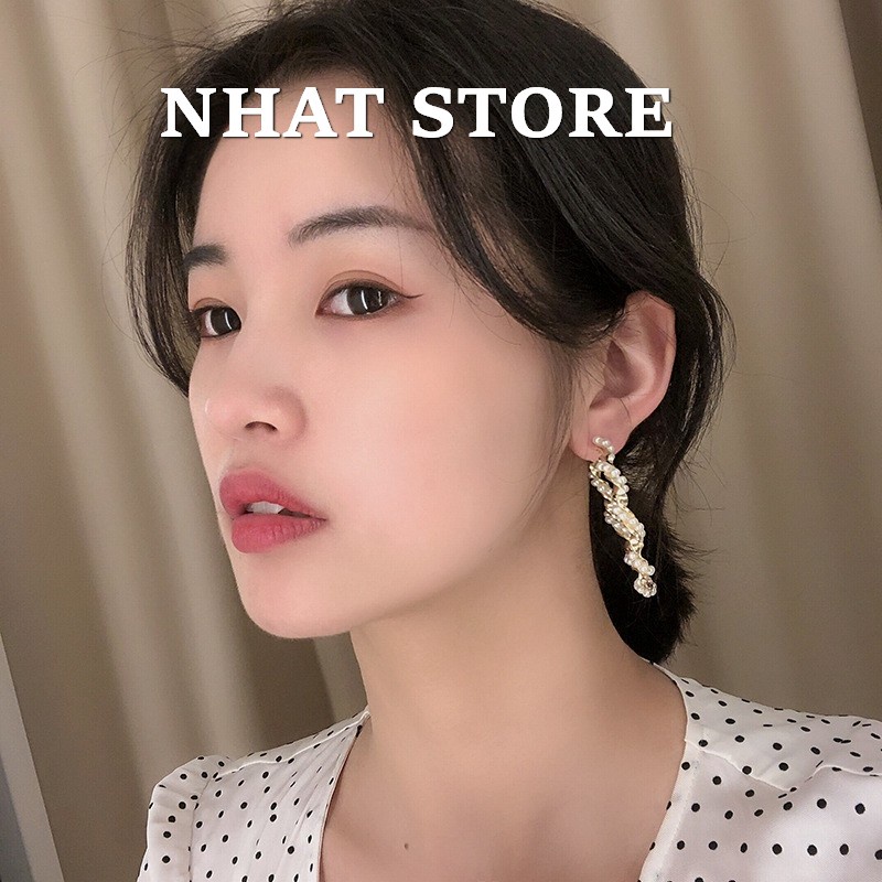 Khuyên tai bông tai nữ Nhat Store (Earrings and earrings for women Nhat Store)