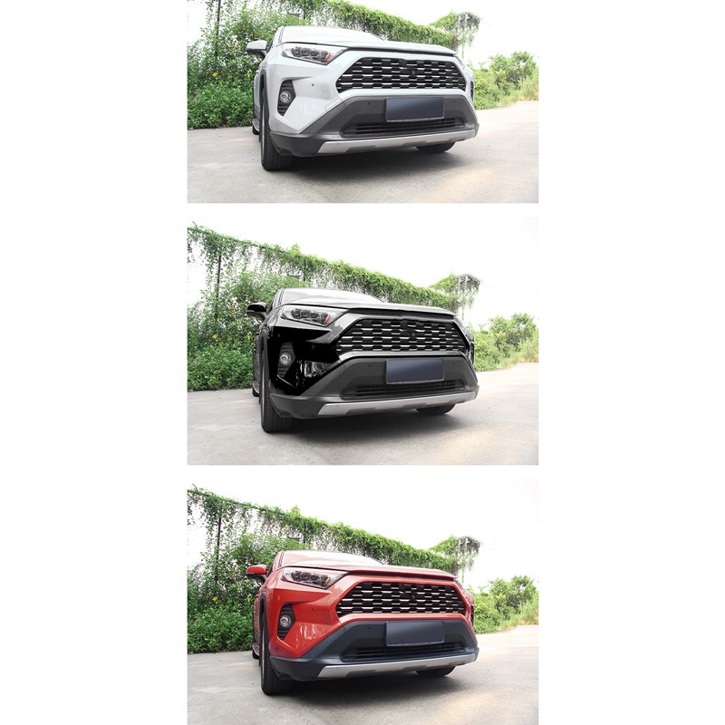 Bộ 54 Miếng Dán Lưới Tản Nhiệt Phía Trước Cho Xe Toyota Rav 4 Rav4 2019-2021