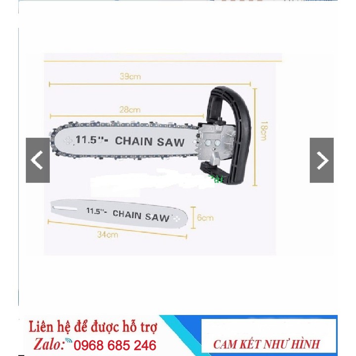 LƯỠI CƯA GẮN MÁY MÀI CẦM TAY CHAIN SAW 11.5&quot; _ Nhật Việt official