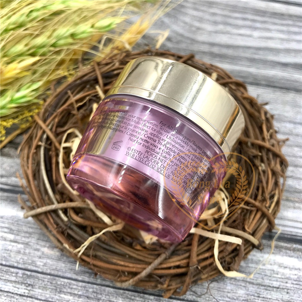 Kem Chống Lão Hóa Nâng Cơ Mặt & Cổ Đêm Estee Lauder Resilience Multi Effect Night Tri Peptide Face & Neck Creme 15m