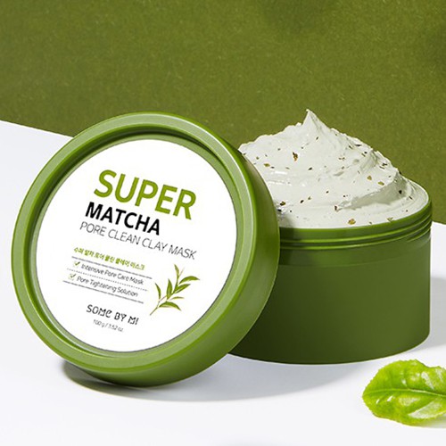 Mặt nạ dưỡng da giảm mụn Some By Mi Super Matcha Pore Clean Clay Mask 100g