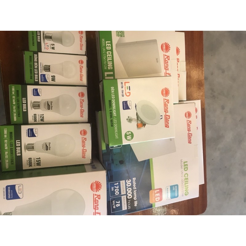 Bóng Đèn Led BULB Rạng Đông 5w,9w
