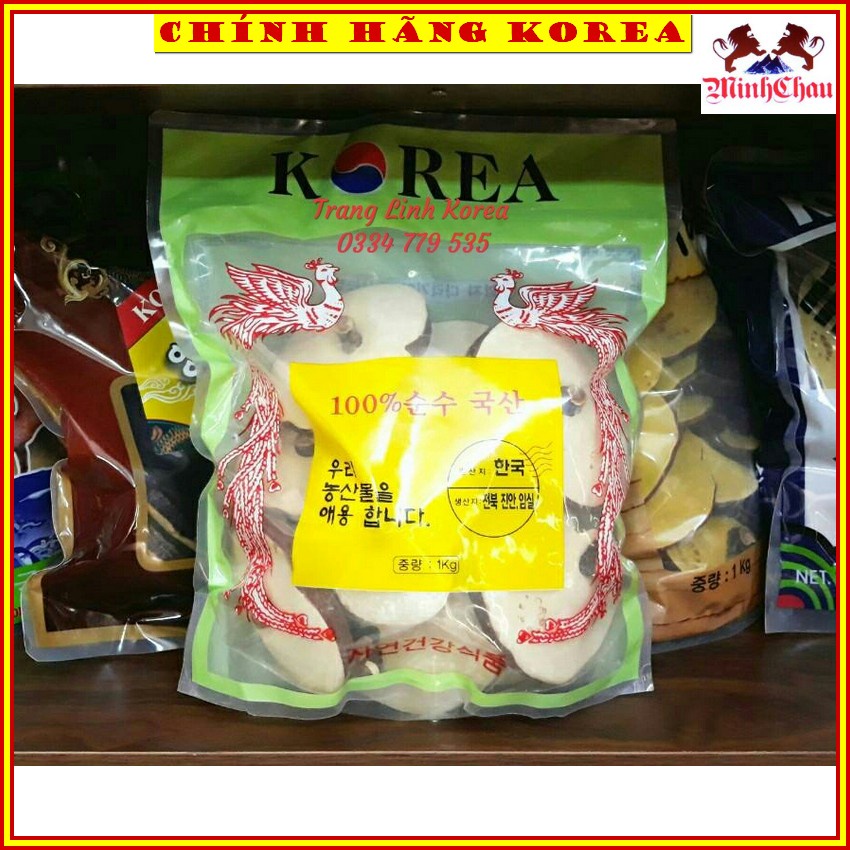 Nấm Linh Chi Kana Hàn Quốc, Túi 1kg, minhchau