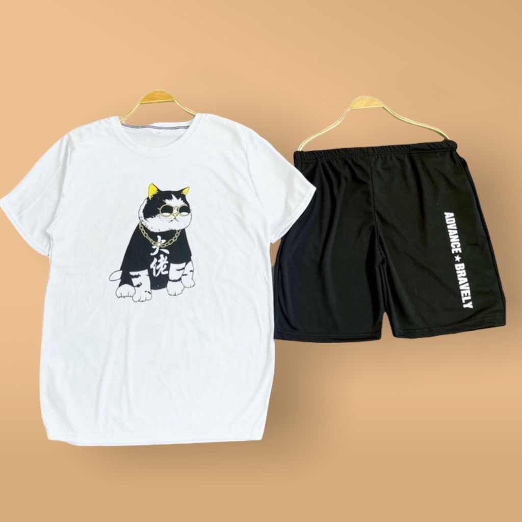 ĐỒ BỘ THỂ THAO,SET BỘ THỂ THAO IN HÌNH CON MÈO ĐEO MẮT KÍNH SIÊU NGẦU TẬP GYM HAY ĐI CHƠI ĐỀU ĐẸP ,MẪU MỚI NHẤT