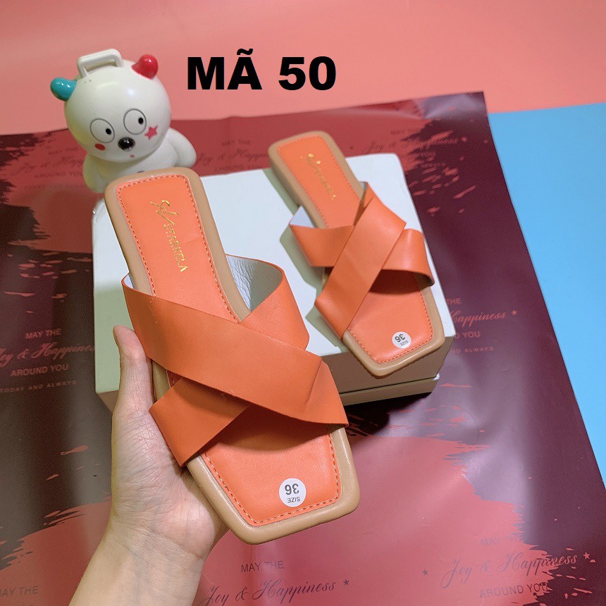 DÉP 2 QUAI CHÉO MÙA HÈ THIẾT KẾ NHIỀU MÀU SẮC RỰC RỠ -32-50-65-23-80