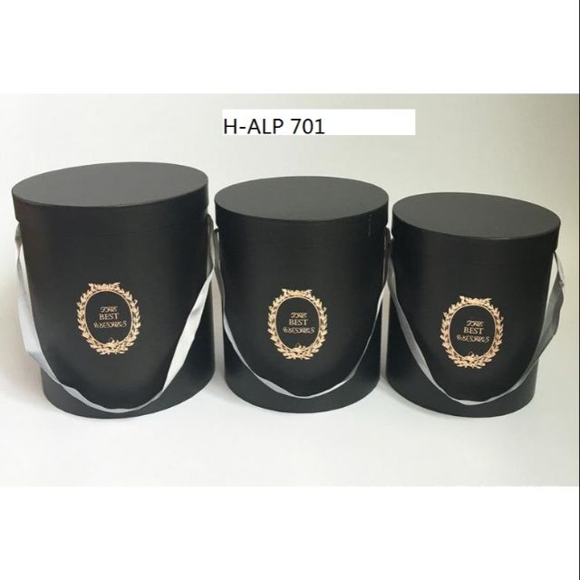 Bộ hộp tròn cặp 3