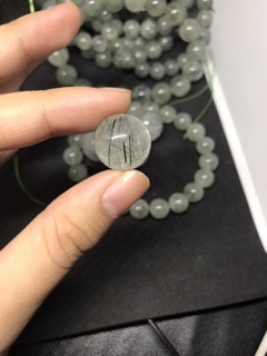 Hạt đá tóc xanh dùng làm đồ HandMade, DIY