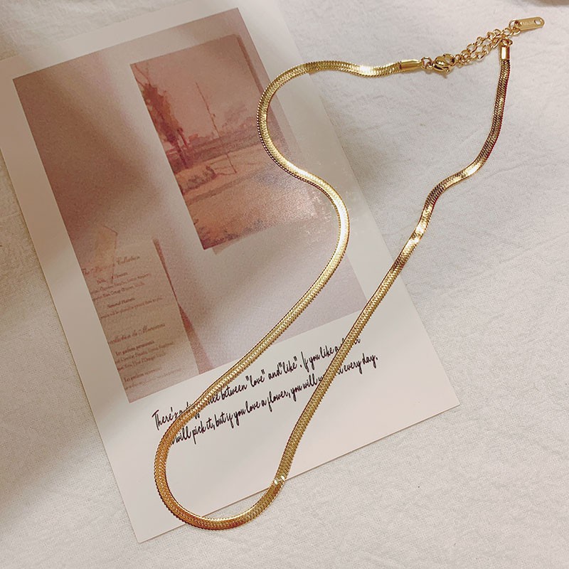 Dây chuyền Vòng cổ nữ, Vòng Chocker dáng mảnh đơn giản Vintage HER ACC C10