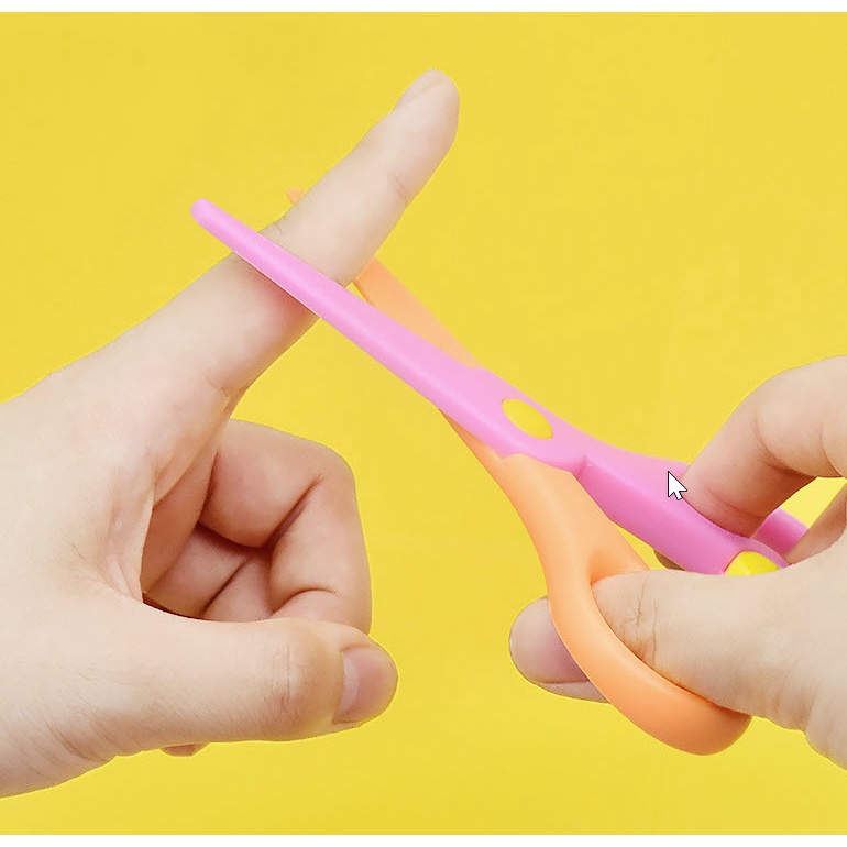 Kéo Cắt Giấy Nhựa Xinh Xắn An Toàn Cho Bé