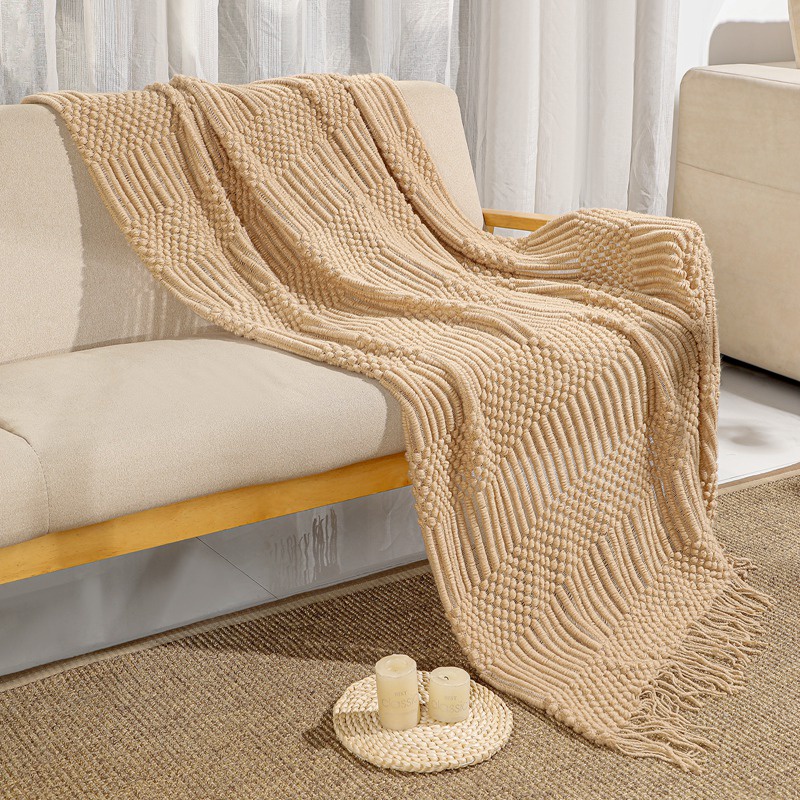 Chăn Bông Siêu Mềm Màu Trơn Kích Thước Lớn 130x170cm