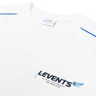 Áo thun LEVENTS Basic Logo Line/ White