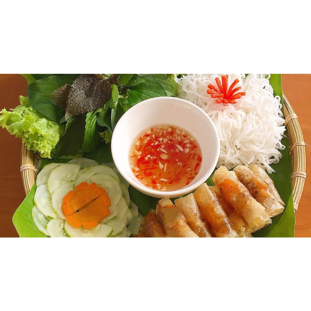 Bịch Bánh Tráng Bình Định Cuốn Chả Ram - 65 Cái/1 Bịch - Đặc sản Bình Định