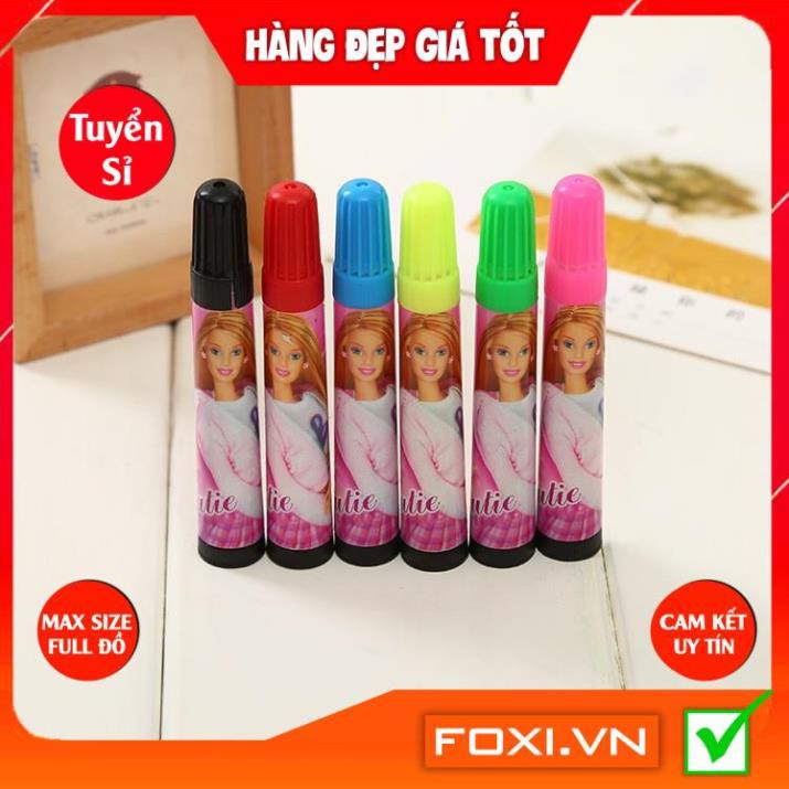 Hộp bút màu 4 tầng 46 chi tiết cho trẻ Foxi-giúp bé tha hồ vui chơi phát triển trí tưởng tượng