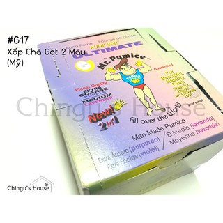 Xốp Chà Gót 2 Màu - Mỹ