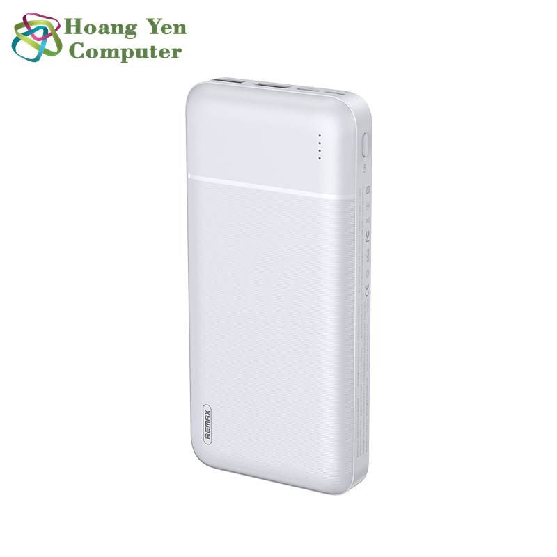 [MẪU MỚI] Sạc Dự Phòng Remax RPP-166 20000mAh Lõi Polymer 2 Cổng Sạc Vào, 2 Cổng Sạc Ra - BH 1 Năm - Hoàng Yến Computer