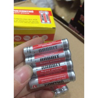 Vỉ 4 Viên Pin Con Thỏ Size AA/AAA